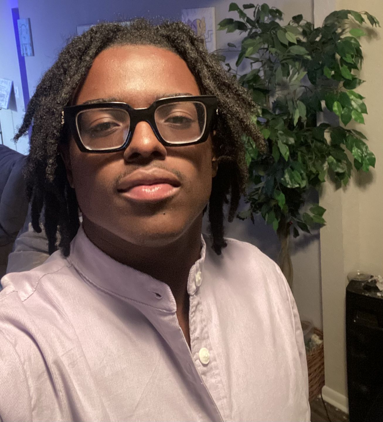 Customer photo review of Lavender Practice Shirt