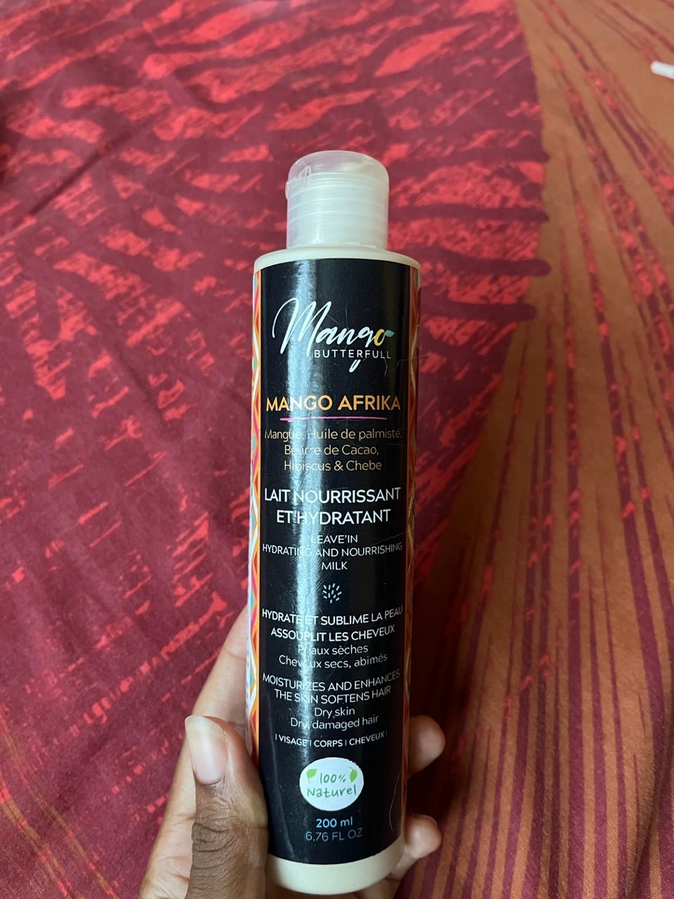 Customer photo review of Lait hydratant et nourrissant -  Mango AFRIKA