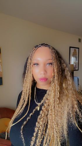 Customer photo review of Ringlet Ash Blonde