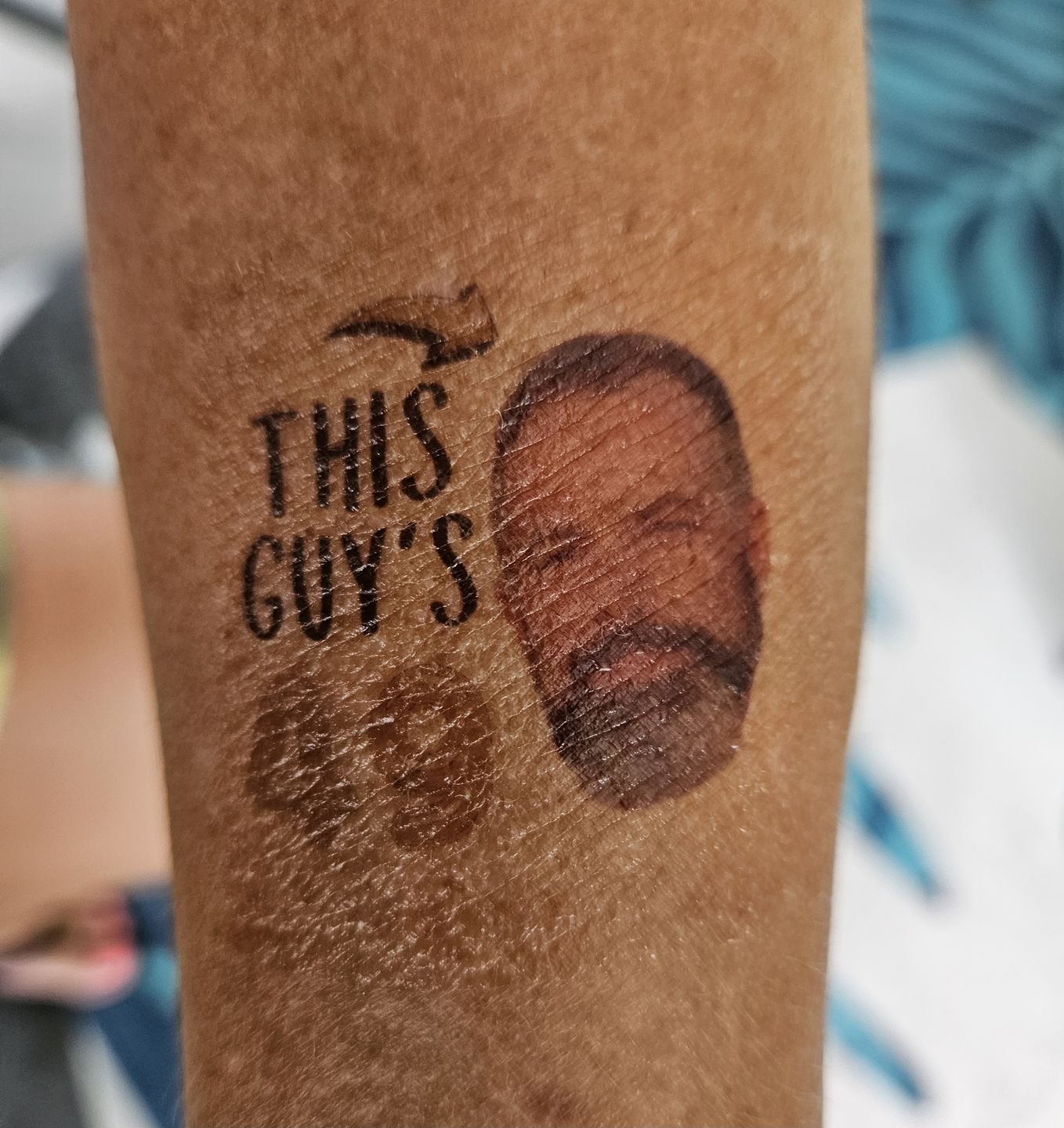 Customer photo review of This Guy's Birthday!