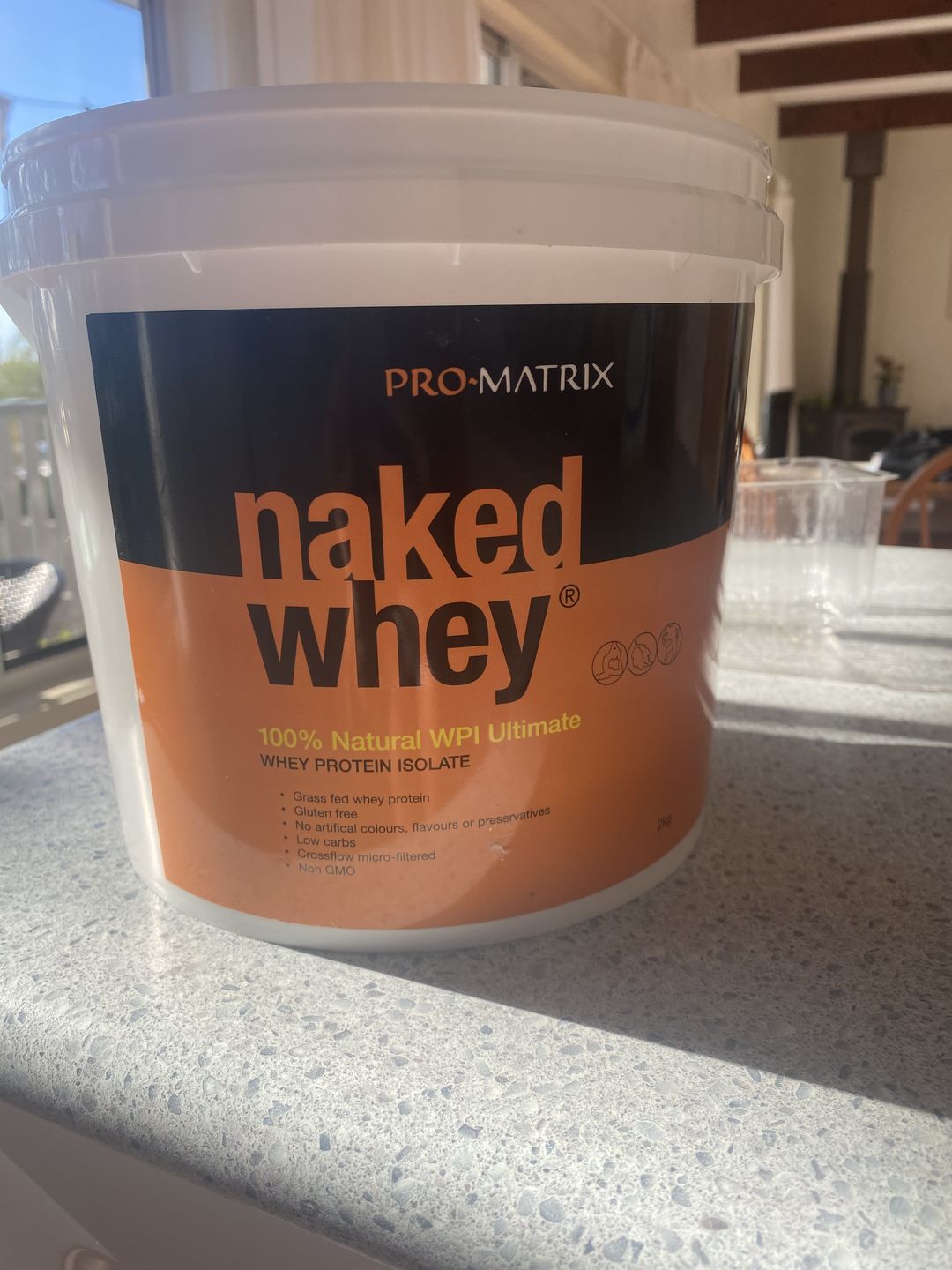 Customer photo review of 2kg UNFLAVOURED, Isolate NAKED WHEY
