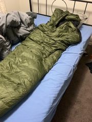 Customer photo review of Ultralight Sleeping Bag