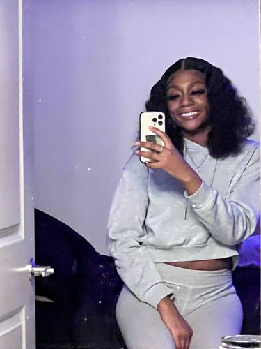 Customer photo review of Deep Curly Wear & Go Glueless Wigs With Natural Hairline 3D Dome Cap Lace Closure Wigs