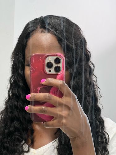 Customer photo review of No Sew In, No Glue Water Wave U Part Wig/ V Part Wig