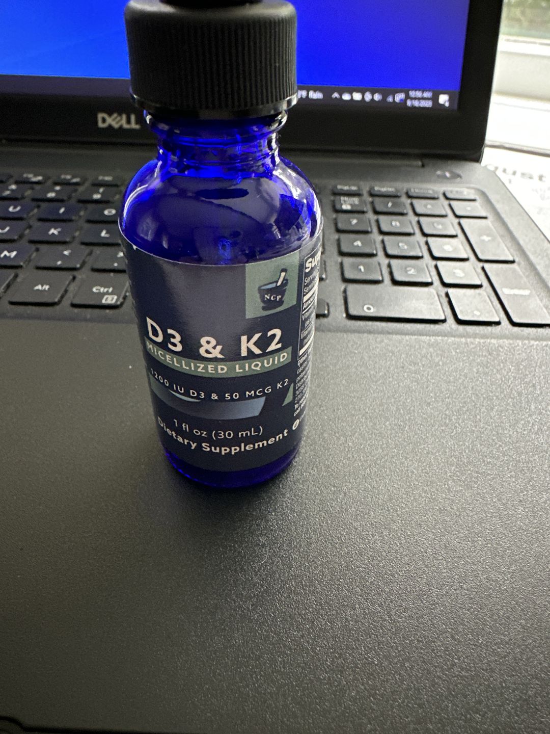 Customer photo review of D3 & K2 Micellized Liquid