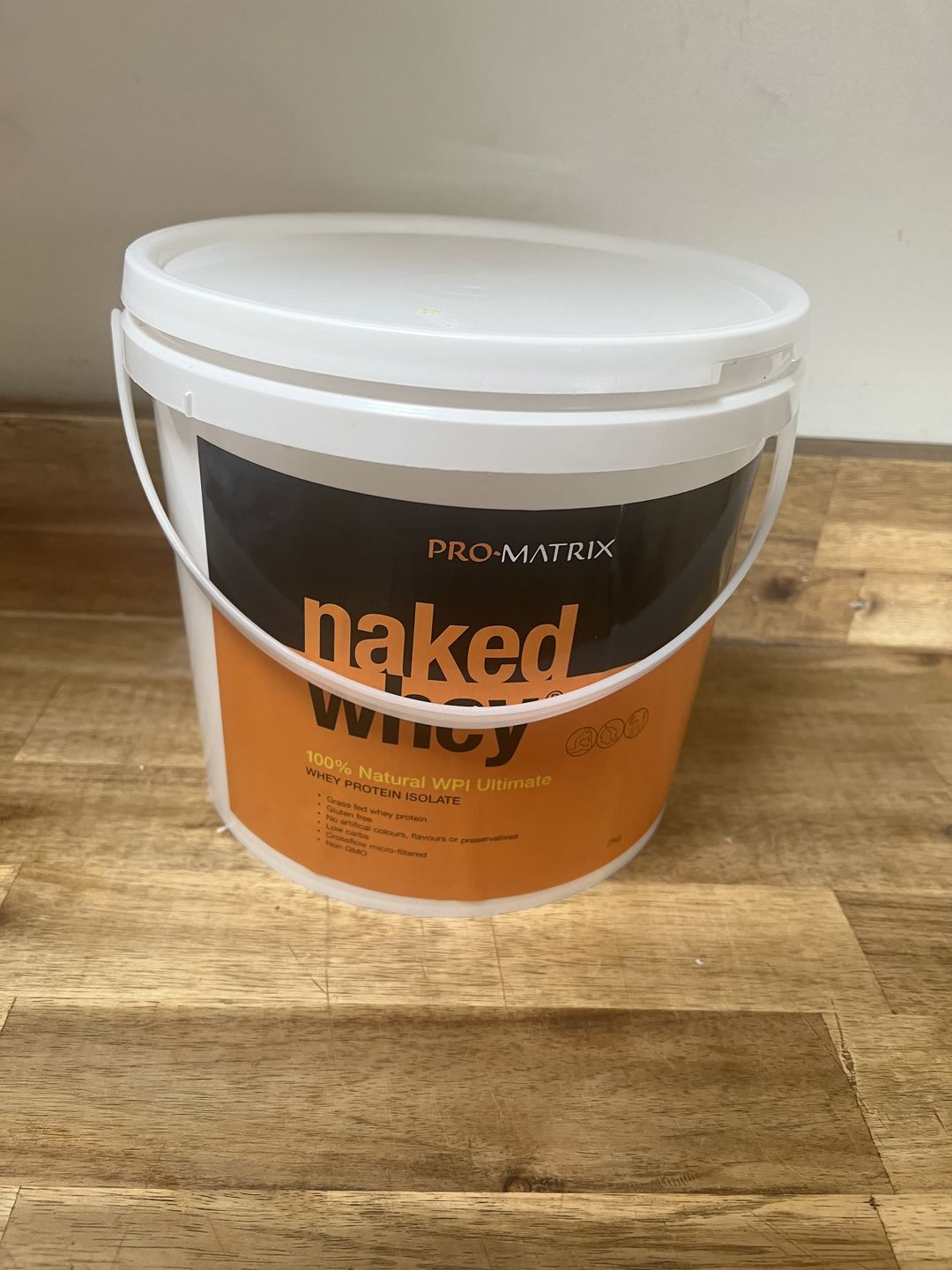 Customer photo review of 2kg UNFLAVOURED, Isolate NAKED WHEY