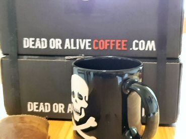 Customer photo review of DEAD OR ALIVE COFFEE No3 – 100% Robusta. Stark. Vollmundig. Espresso.