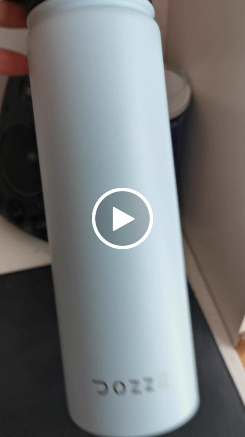 Customer video review of DOZZE Cruiser Water Bottle