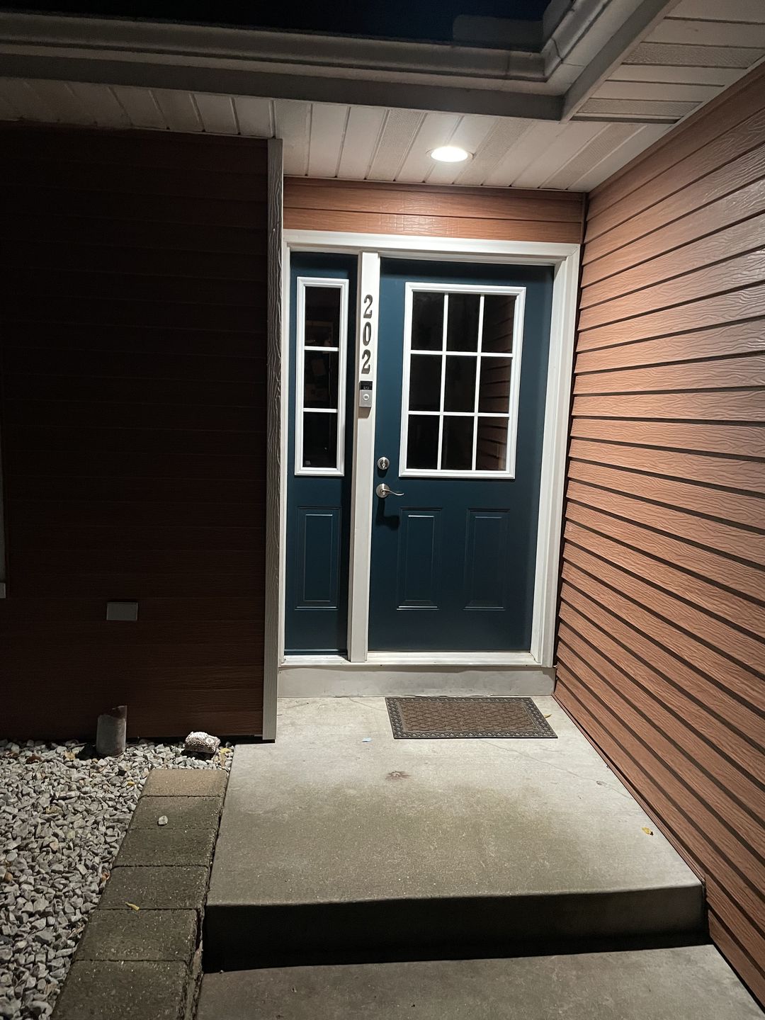 Customer photo review of Grills Between Glass 9 Lite Glass and Frame Kit (Half Lite)