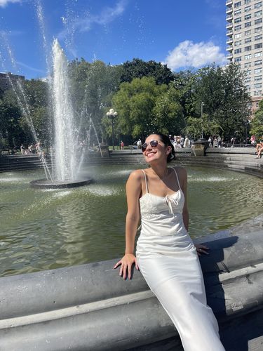 Customer photo review of The Eve Top / Crème