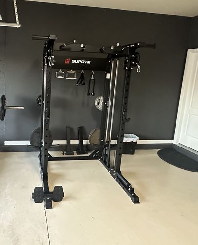 Customer photo review of Major Fitness F22 All-In-One Home Gym Power Rack