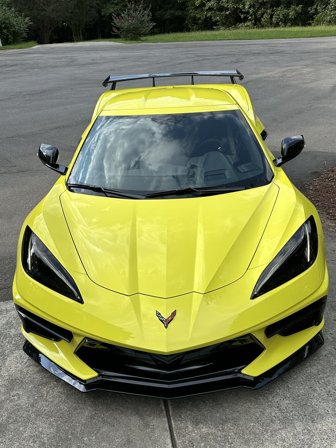 Customer photo review of Corvette C8 Z06 Z07 Performance Front Lip & Canards