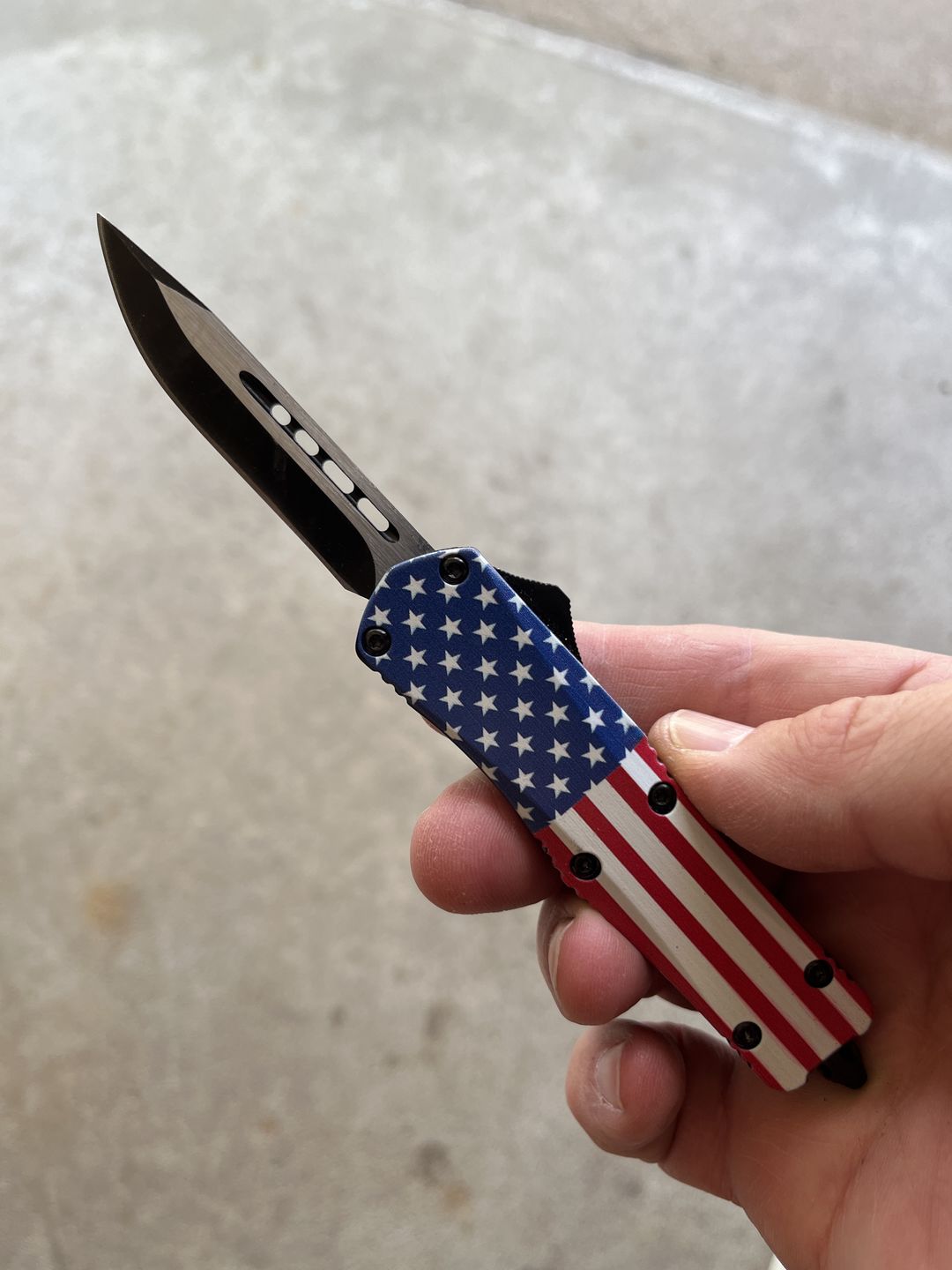 Customer photo review of Military Tactical Mini OTF - Choose One