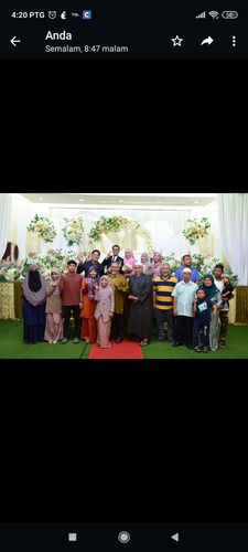 Customer photo review of Umma Silk Castleton Green