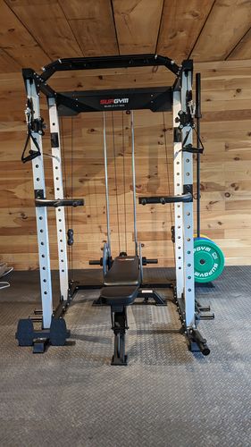 Customer photo review of MAJOR LUTIE PLM03 Multi-Functional DIY Power Rack Home Gym Package Fitness
