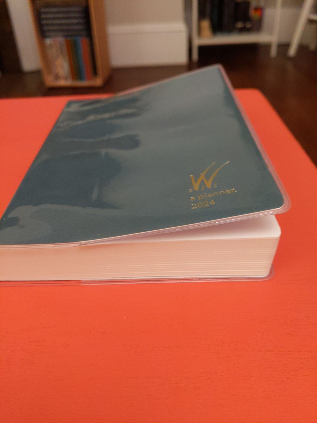 Customer photo review of Vinyl Clear Cover (576pg All-In-One Planner)