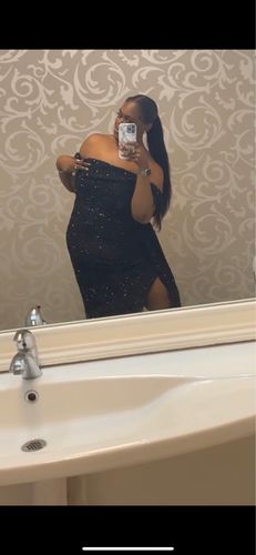 Customer photo review of 30"-50" Inch Unprocessed Natural Black Virgin Human Hair Bundle | Machine Double Hair Weft