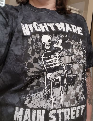 Customer photo review of Nightmare on Main Street Shirt