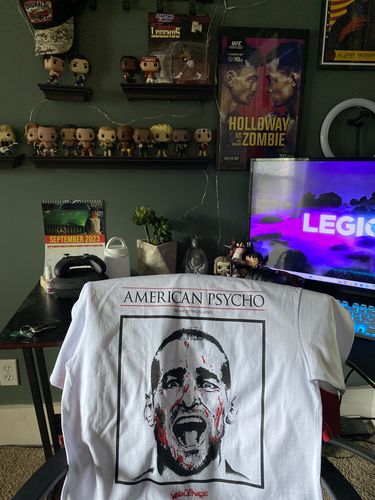 Customer photo review of PSYCHO STRICKLAND TEE