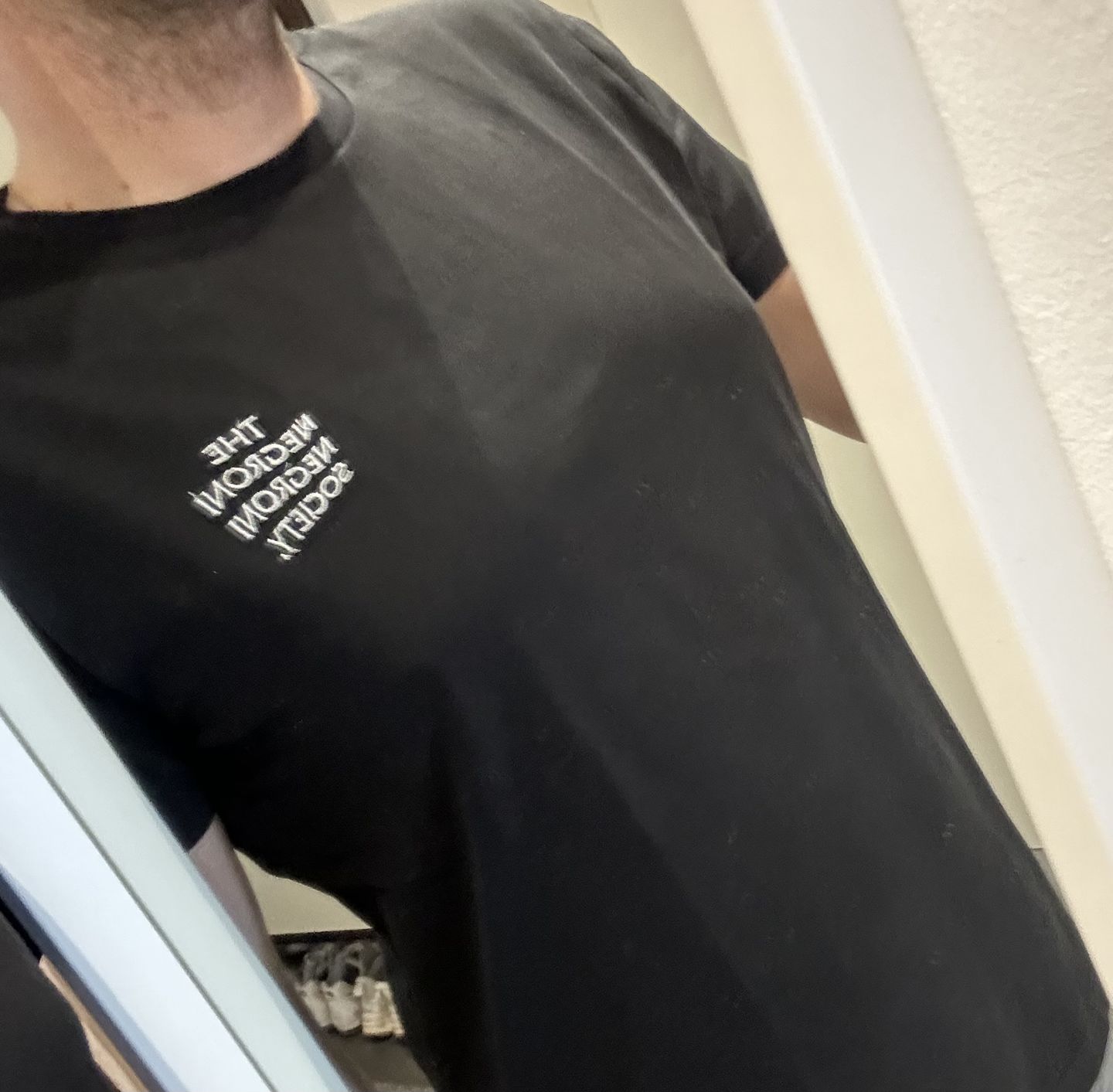 Customer photo review of Negroni Society Organic T-Shirt