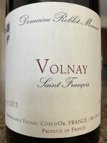 Customer photo review of 2020 Domaine Doreau Monthelie 1er Cru Les Champs Fulliots