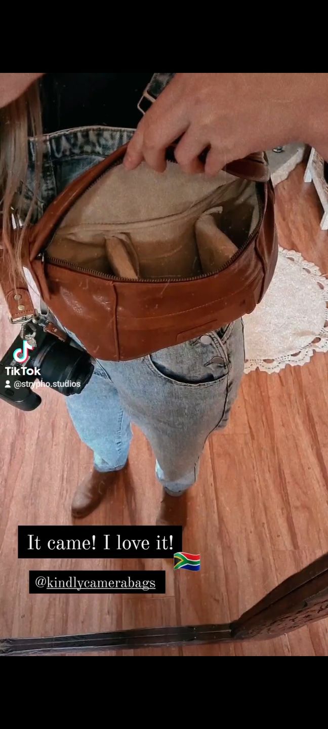 Customer photo review of The Photographer's Sling Bag