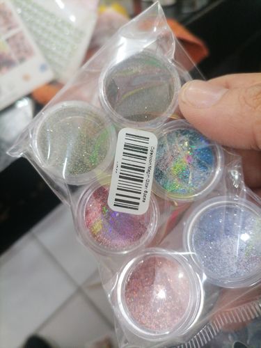 Customer photo review of Coleccion Magic Glitter 6 pzas
