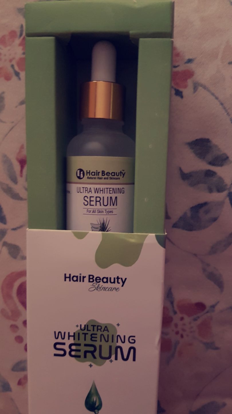 Customer photo review of Ultra Whitening Serum