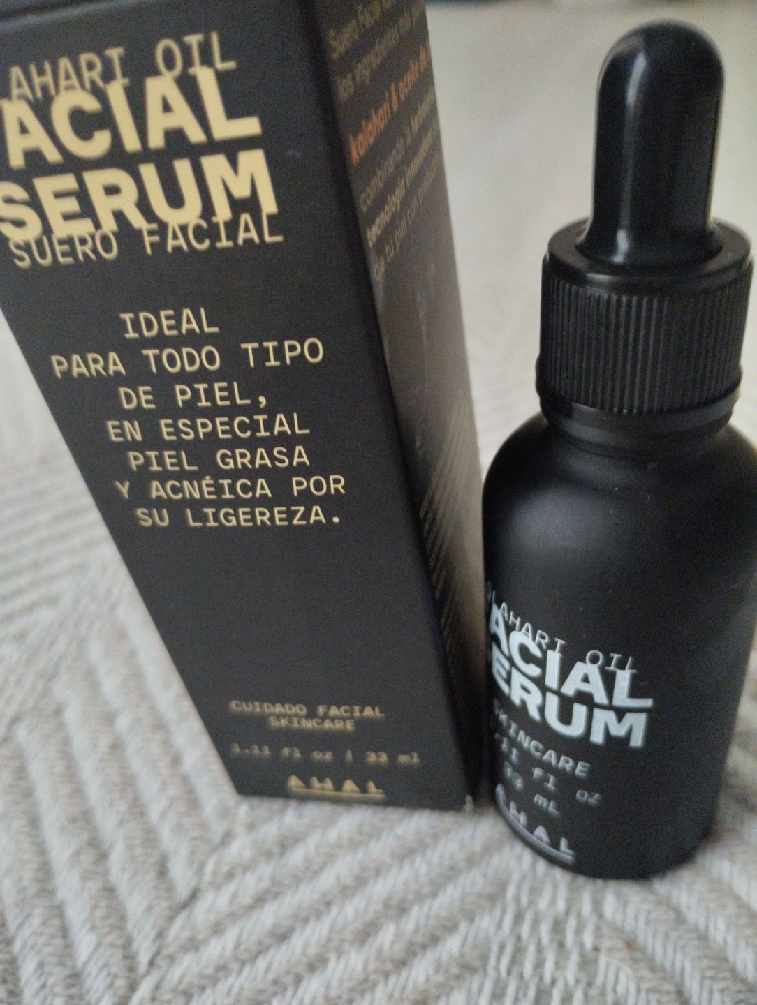 Customer photo review of Serum Facial con Aceite de Kalahari | Ahal Bio Cosmética