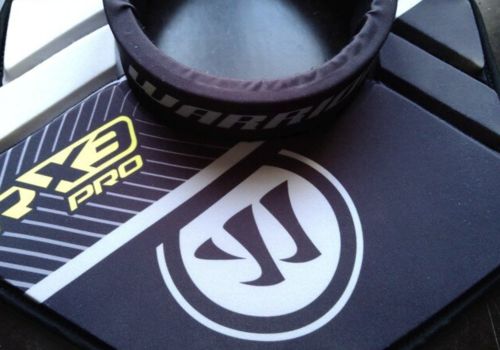 Customer photo review of Warrior Ritual X3 Pro Senior Goalie Neck Guard