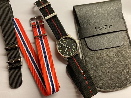Customer photo review of Far-Far Klassisk Pilotklokke