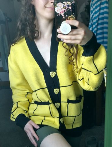 Customer photo review of Cipher Cardigan