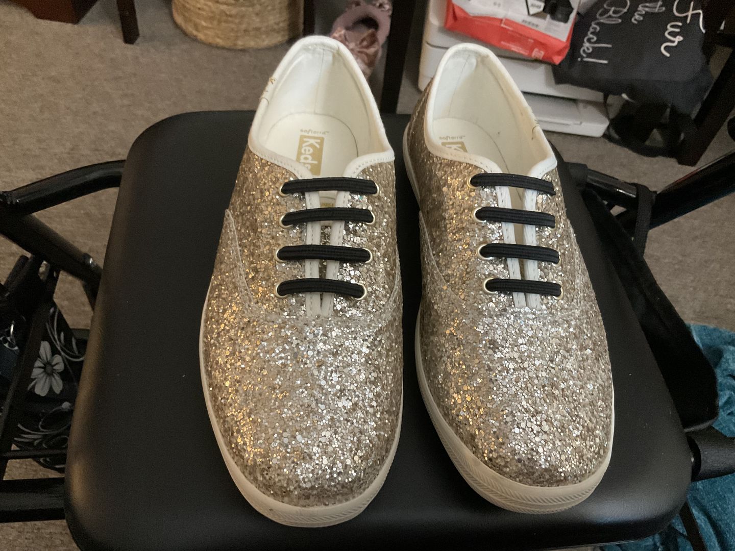 Customer photo review of U-Lace Slims - Black
