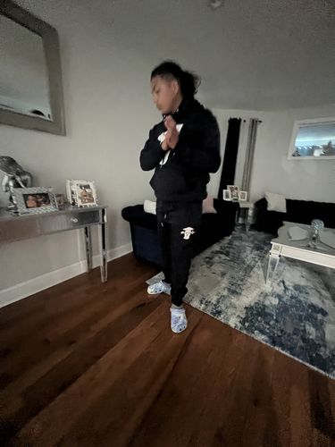 Customer photo review of GRADUATION ZIP UP SWEATSUIT