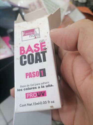 Customer photo review of Gel Base Coat 15 ml Fantasy Nails