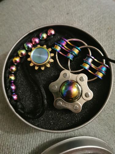 Customer photo review of THE WORKS Fidget Kit