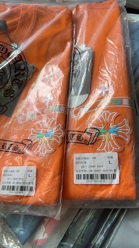 Customer photo review of CHROME HEARTS T-Shirt Orangs #8719
