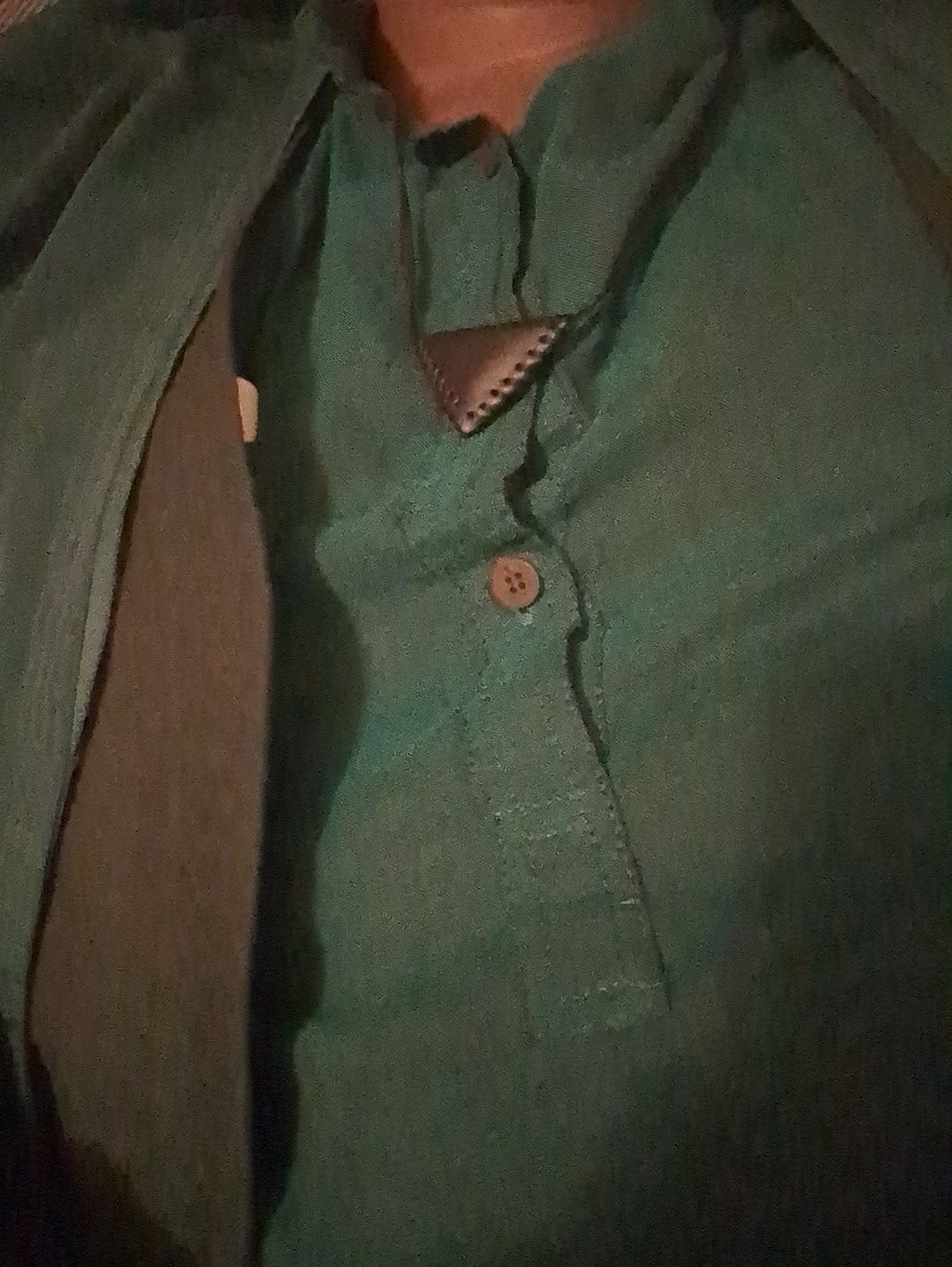 Customer photo review of Naqshbandi Taweez Necklace from Shaykh Nazim