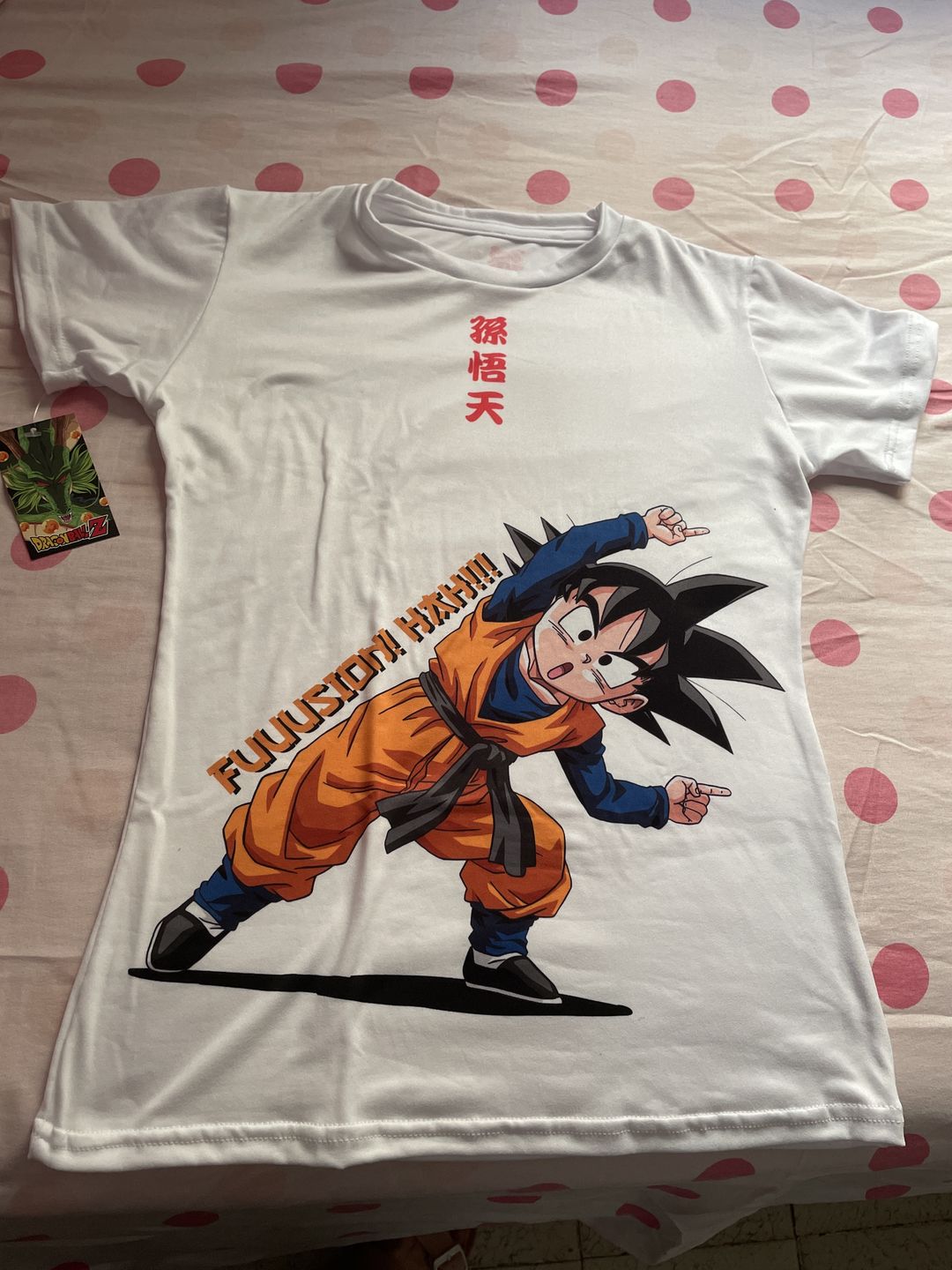 Customer photo review of Playera Pijama Dragon Ball Z Fusión Goten