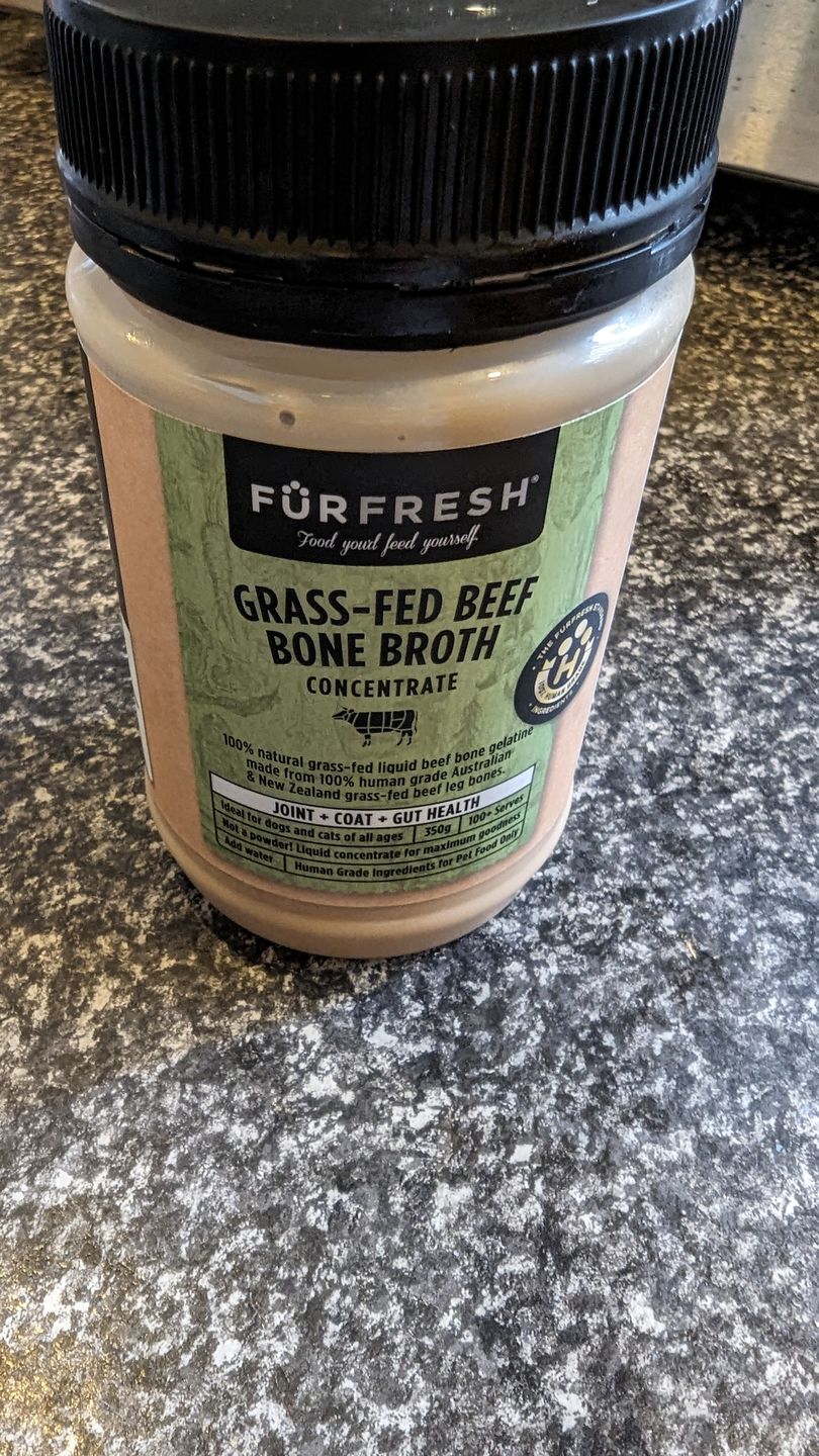 Customer photo review of Grass-Fed Beef Bone Broth Concentrate
