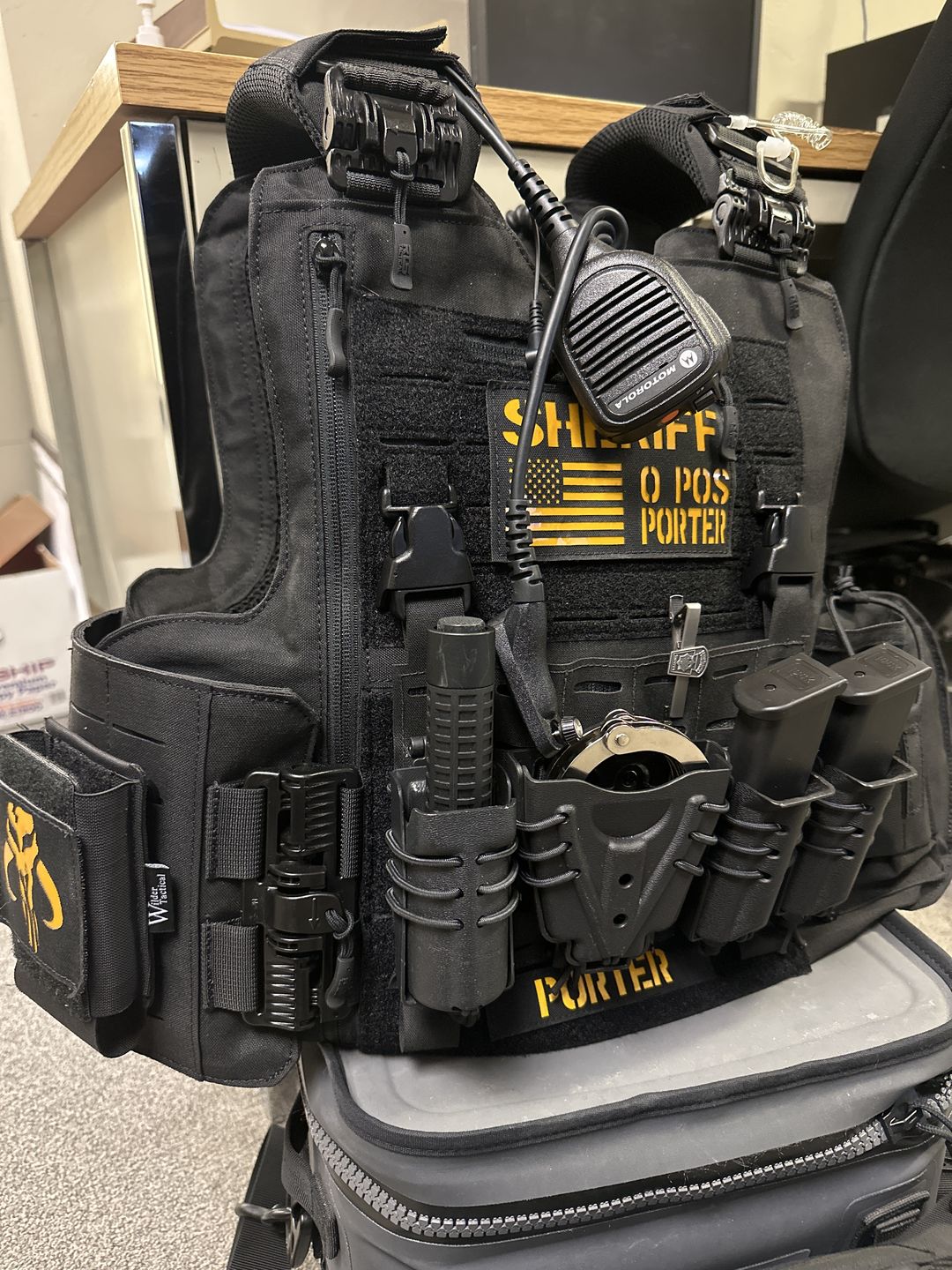 Customer photo review of RTS Tactical RICO Special Operations Vest with FX770 Level IIIA Soft Armor