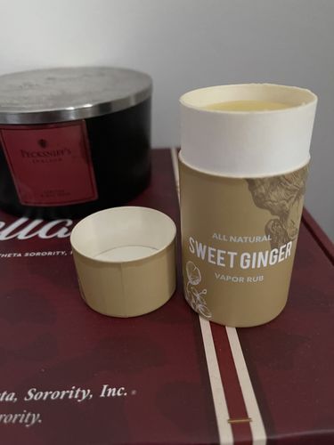 Customer photo review of North Carolina Sweet Ginger Rub