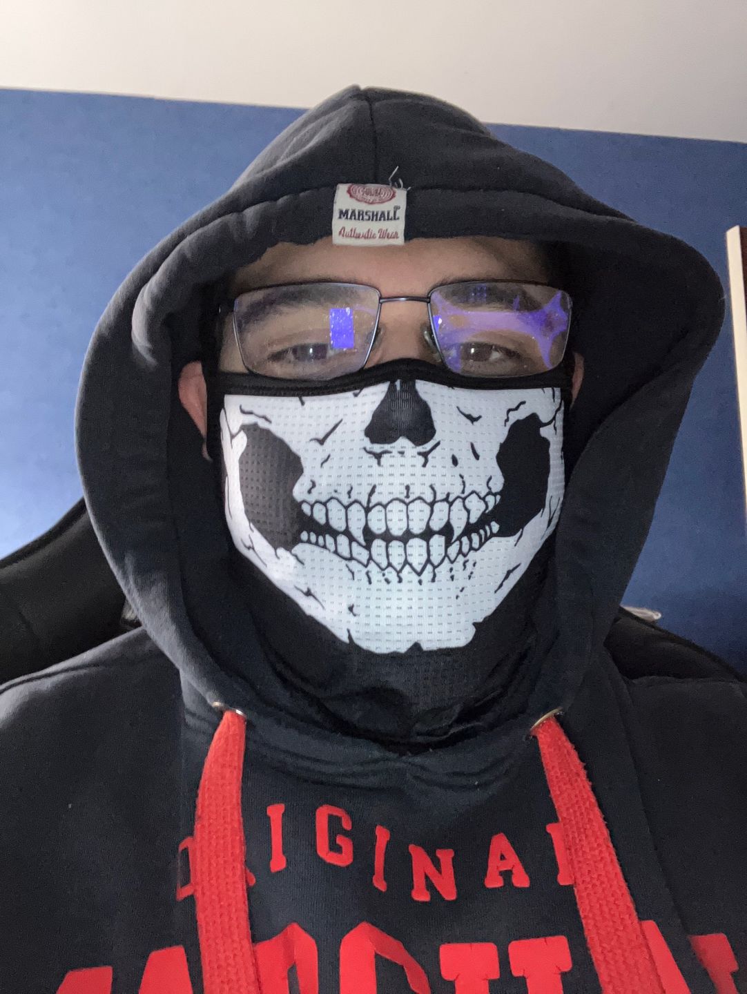 Customer photo review of Breathable UV-Block Neck Gaiter Bandana