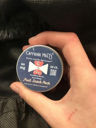 Customer photo review of Fruit Snack Pack (Strawberry Banana + Peach Mango, 60mg)