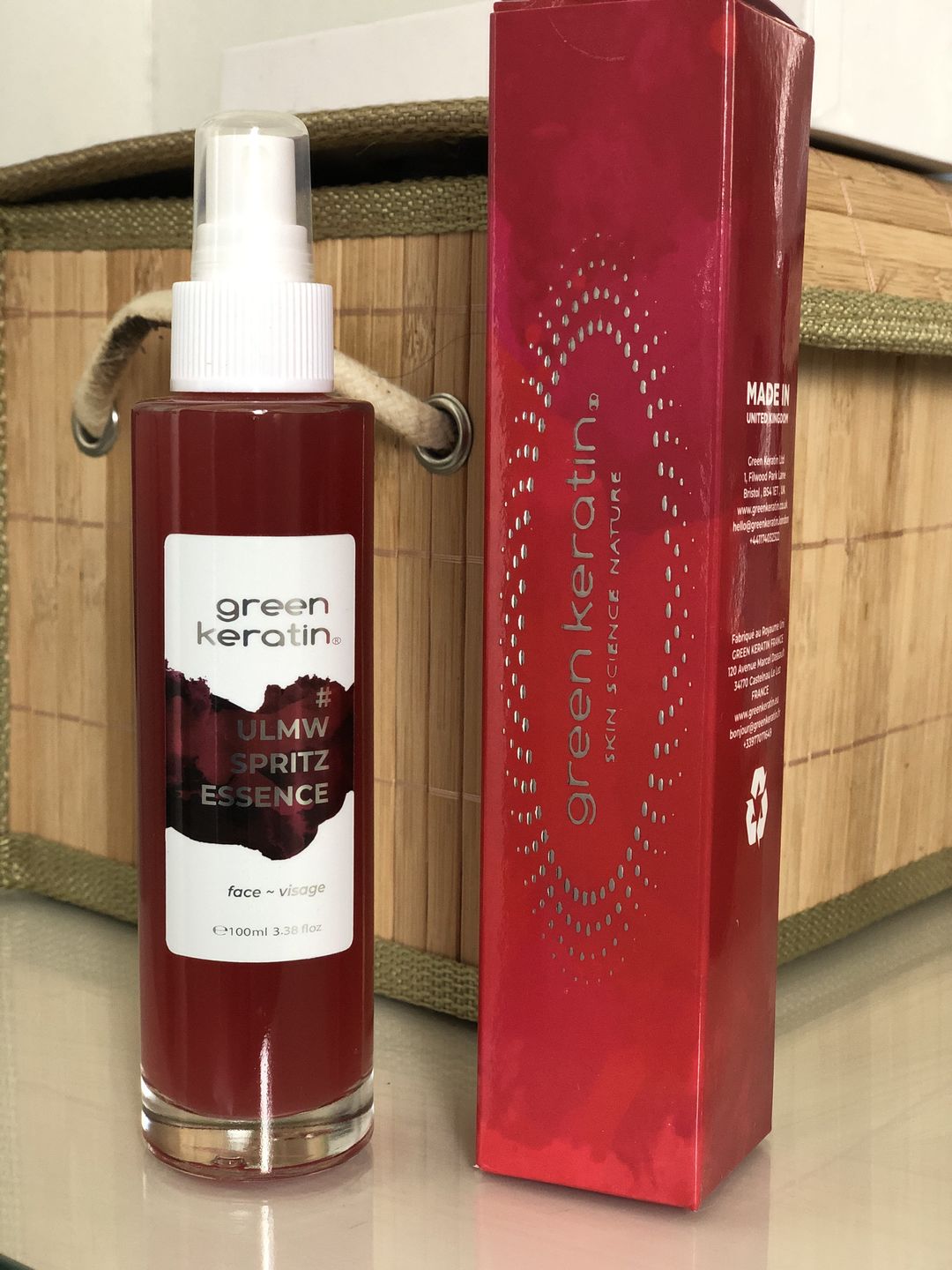 Customer photo review of ULMW SPRITZ - Essence pour le visage, Original