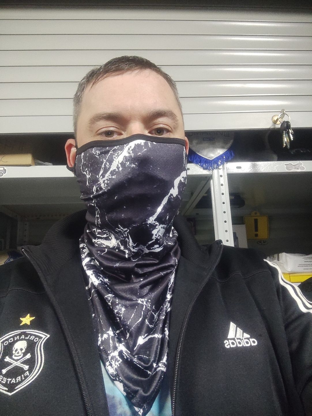 Customer photo review of Breathable UV-Block Neck Gaiter Bandana