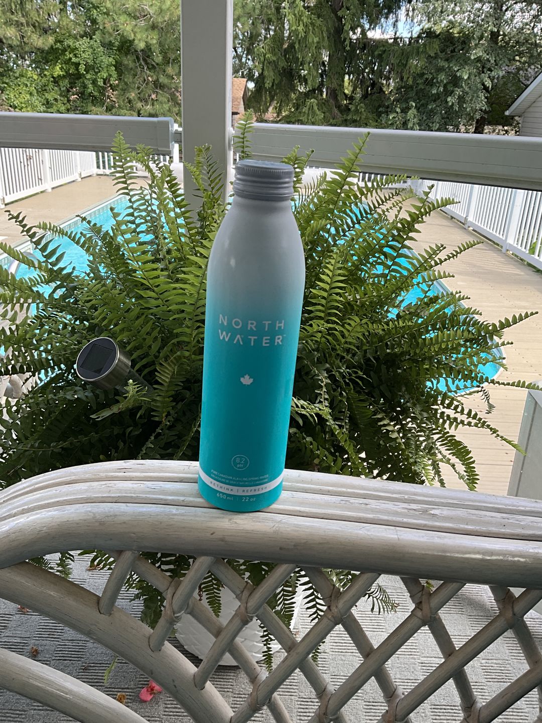 Customer photo review of North Water High Alkaline Spring Water 650 ml