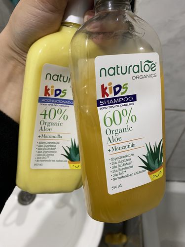 Customer photo review of Shampoo + Acondicionador Kids 350ml