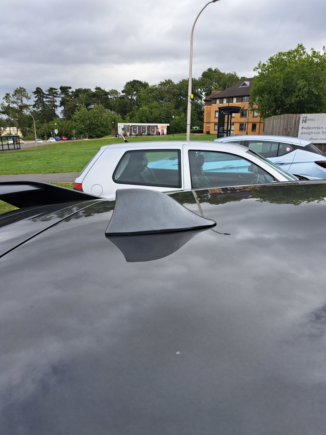 Customer photo review of 'Shark Fin' Aerial (Painted) - Mk3/3.5 Ford Focus / Mk8 Ford Fiesta