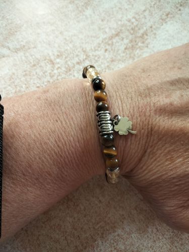 Customer photo review of BRACELET CHANCE ET PROTECTION